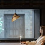 Tömör fa lámpa E27 / 330 - WRE031