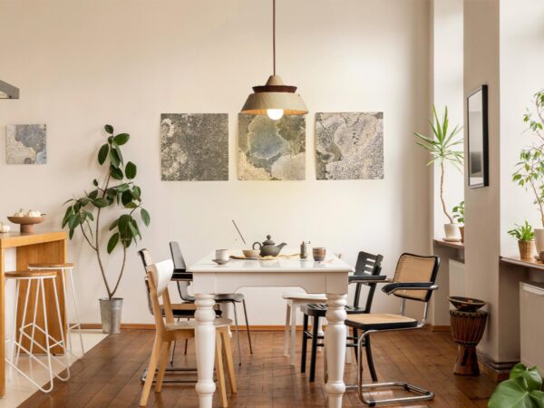 Tömör fa lámpa E27 / 330 - WRE041