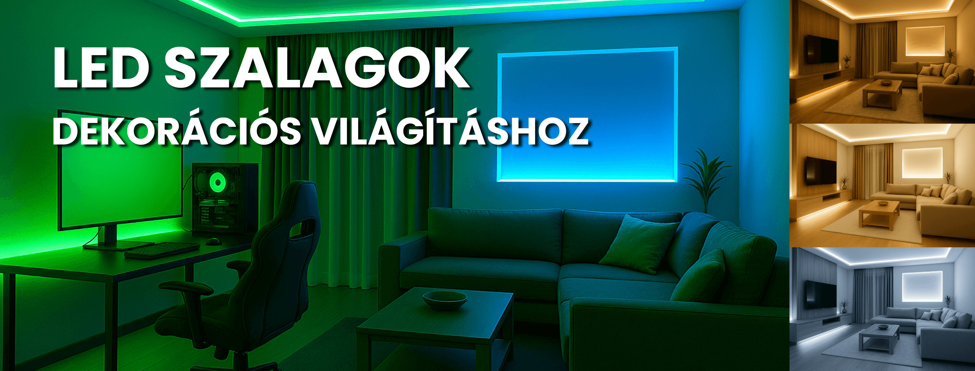 LED lámpa Keszthely – prémium LED szalagok és tápegységek