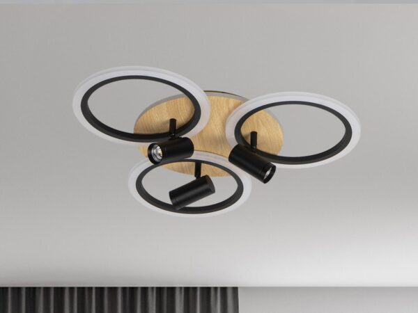 LED mennyezeti lámpa + távvezérlõ 70W - TB1311/BW