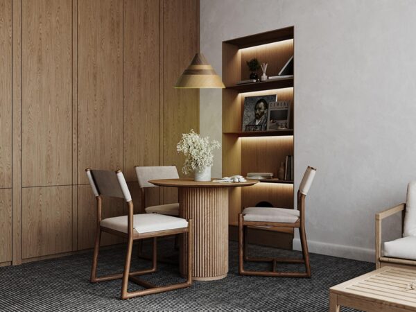 Tömör fa lámpa E27 / 330 - WRE031