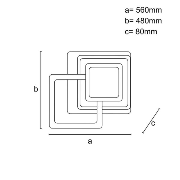 LED világítás + vezérlés 105W - J1339/W