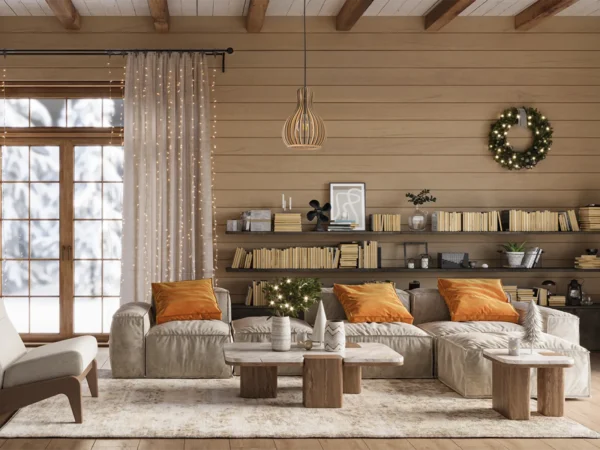 Tömör fa lámpa E27 / 200 - WRE111