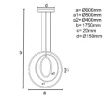 LED világítás + vezérlés 35W - J4358/G