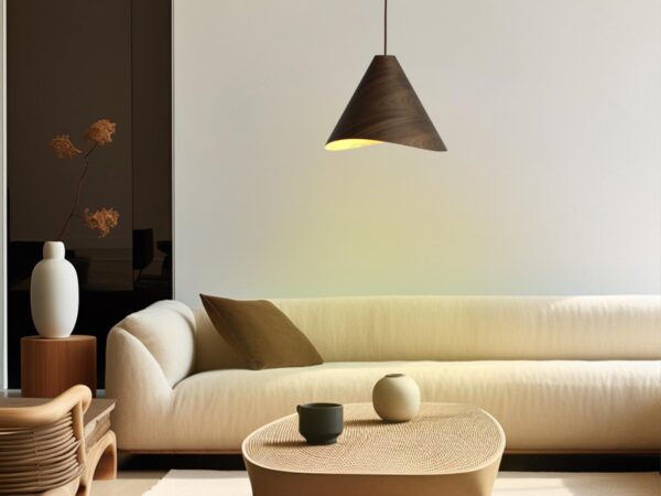 Tömör fa lámpa E27 / 330 - WRE021