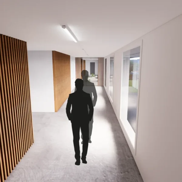 LED sorolható lámpatest + szenzor 36W / IP65 /1200 / 4000K - LNL322/1S