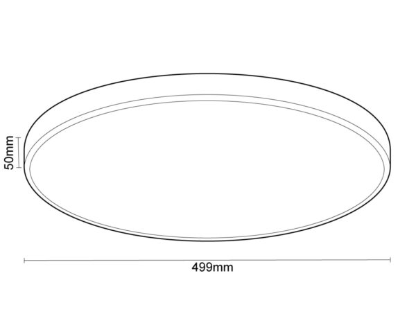 LED mennyezeti lámpa OPÁL + távvezérlõ + HANGVEZÉRLÉS 48W - LC902MBV