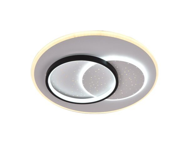 LED mennyezeti lámpa + távirányító 85W - J1358/W