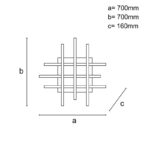 LED világítás + vezérlés 90W - J7314/W