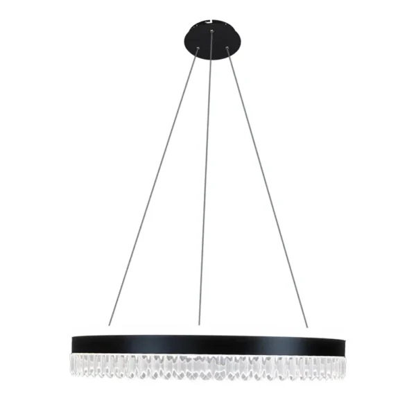 LED luxusos függesztett kristálycsillár + távvezérlõ 80W - TA2302/B