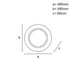 LED világítás + vezérlés 25W - J1352/BW