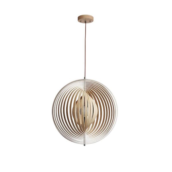 Tömör fa lámpa E27 / 435 - WRE061