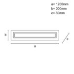LED világítás + vezérlés 55W - J1353/BW