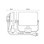 LED reflektor érzékelõvel 20W / 4000K - LF7022S