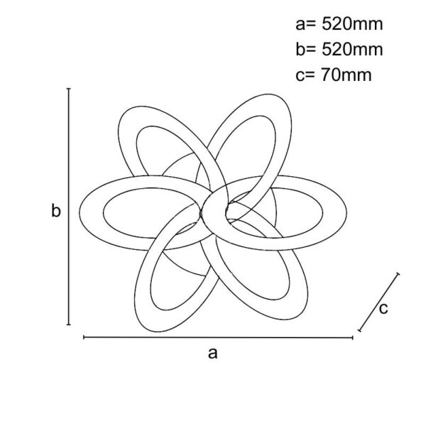 LED világítás + vezérlés 130W - J1330/W