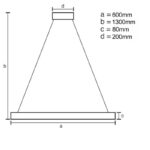 LED világítás + vezérlés 50W - J4345/GCH