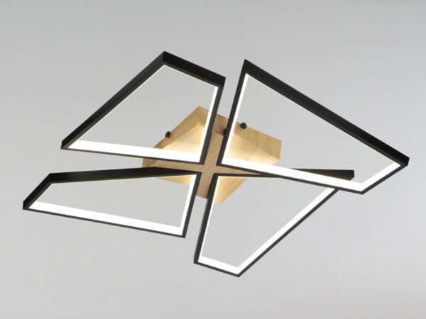 LED mennyezeti lámpa + távvezérlõ 115W - TA1312/BW