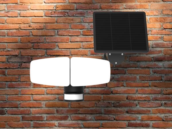 LED napelemes lámpa érzékelõvel 12W / 3000K - 4100K - 6500K - LS023