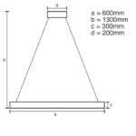 LED világítás + vezérlés 130W - J6304/C