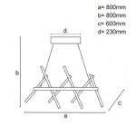 LED világítás + vezérlés 90W - J7310/W