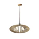 Tömör fa lámpa E27 / 450 - WRE121