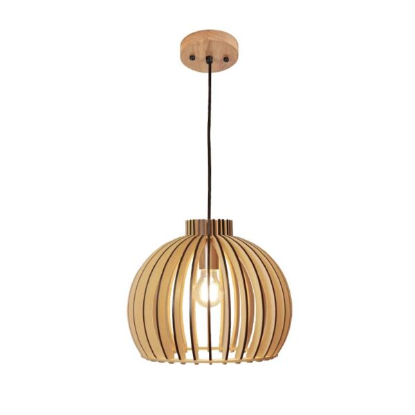 Tömör fa lámpa E27 / 330 - WRE141