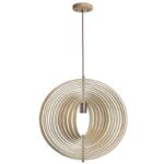 Tömör fa lámpa E27 / 590 - WRE063