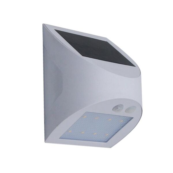 LED fehér fali napelemes lámpa 3W / 3000K / 4000K - LS125