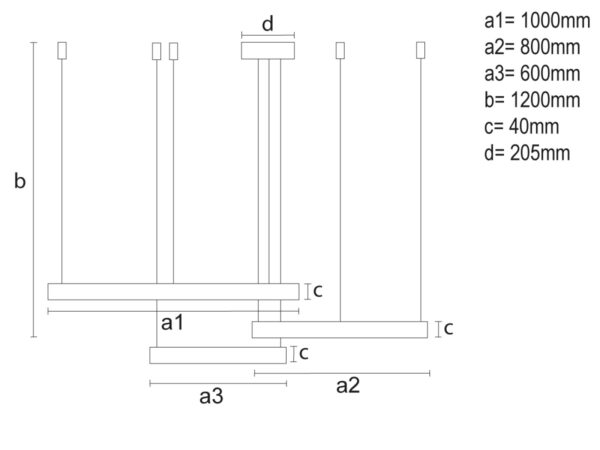 LED világítás + vezérlés 170W - J4385/B
