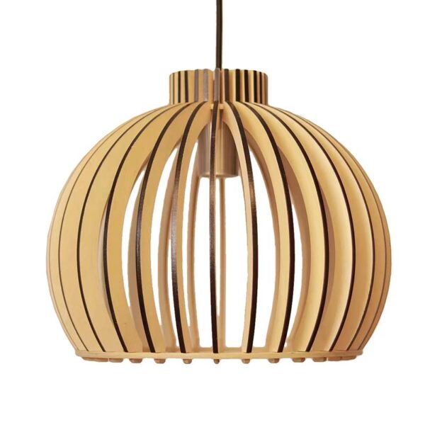 Tömör fa lámpa E27 / 330 - WRE141