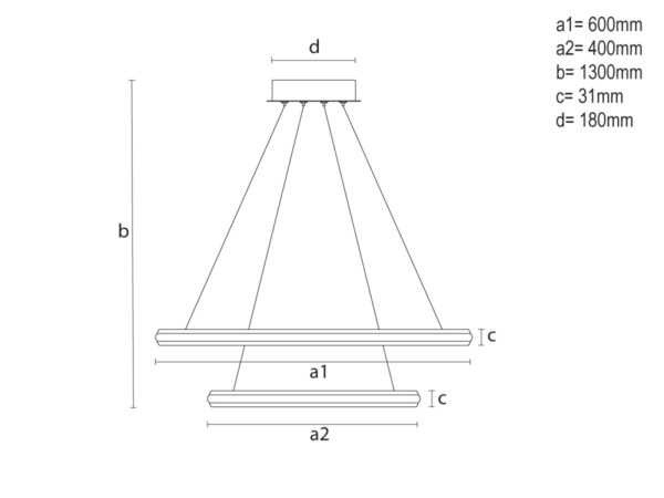 LED világítás + távvezérlõ 90W - TA2306/W