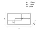 LED világítás + vezérlés 280W - J1342/BW
