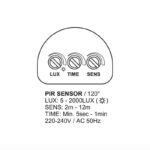 LED reflektorok + PIR 24W / 4000K - LFX021