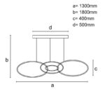 LED világítás + vezérlés 150W - J4367/B