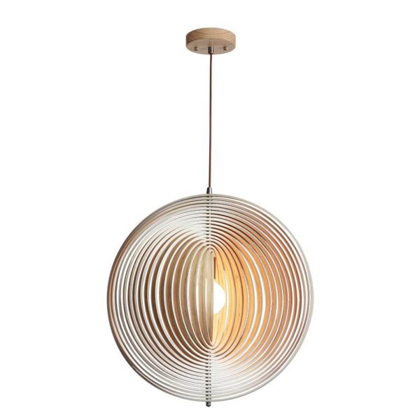 Tömör fa lámpa E27 / 500 - WRE062