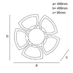 LED világítás + vezérlés 145W - J3350/W