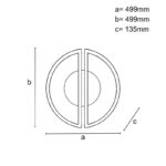 LED világítás + távvezérlõ 75W - TA1303/BW