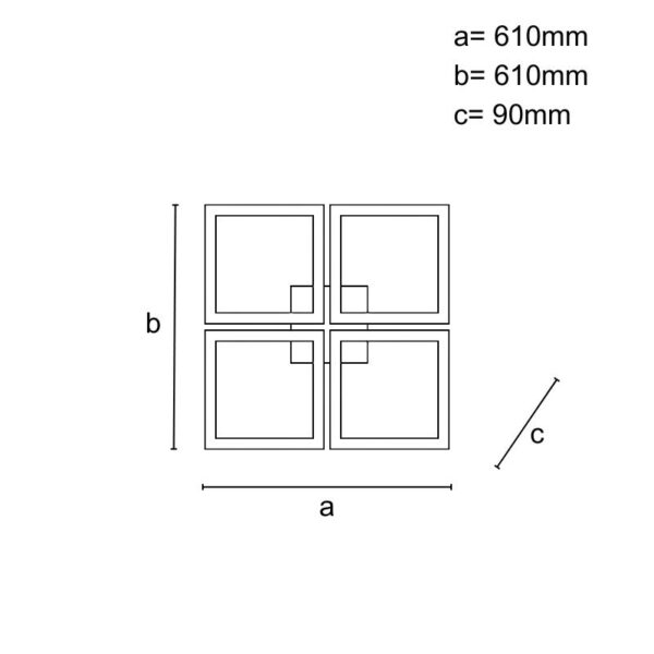 LED világítás + vezérlés 215W - J3353/B