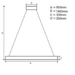 LED világítás + vezérlés 110W - J6314/C
