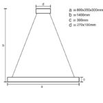 LED világítás + vezérlés 100W - J6312/C