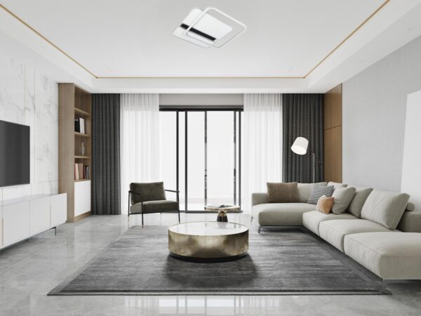 LED mennyezeti lámpa + távvezérlõ 95W - TA1318/WB