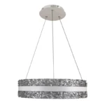 LED luxusos függesztett kristálycsillár + távvezérlõ 80W - TA2303/W