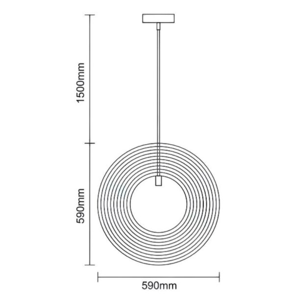 Tömör fa lámpa E27 / 590 - WRE063