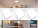 LED panel falon kívüli 24W / PSSF / SMD / 3000K - 4000K - 6000K / WH - LPL435