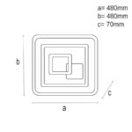 LED világítás + vezérlés 110W - J1323/B