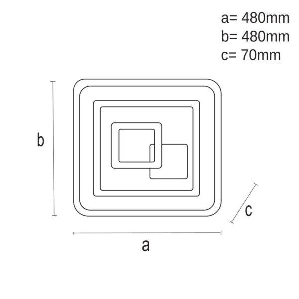 LED világítás + vezérlés 110W - J1323/B