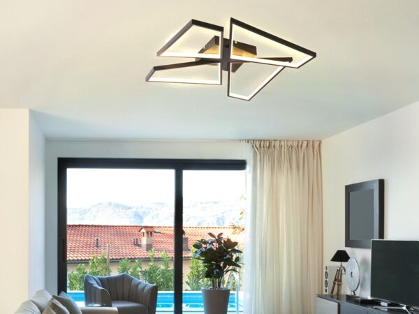 LED mennyezeti lámpa + távvezérlõ 115W - TA1312/B