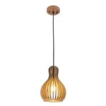 Tömör fa lámpa E27 / 200 - WRE111