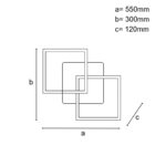 LED világítás + vezérlés 80W - J3366/BR