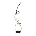 LED dizájn állólámpa 80W - JF2301/BR